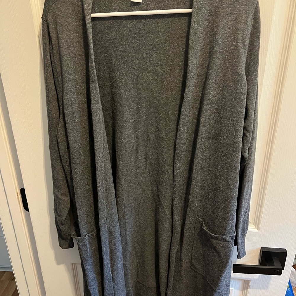 Amazon Essentials Women's Charcoal Cardigan